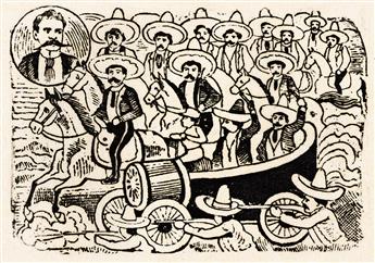 JOSÉ GUADALUPE POSADA Collection of 85 woodcuts.